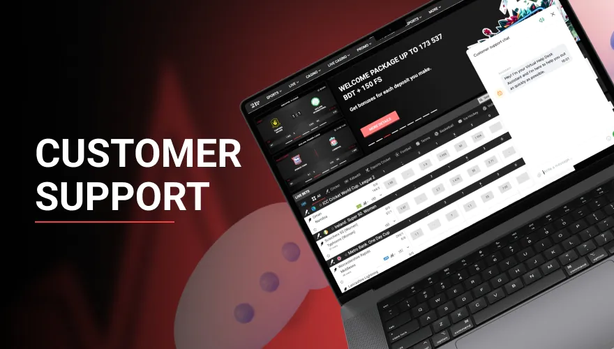 support of casino users 1